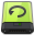 Green Backup Icon 32x32 png